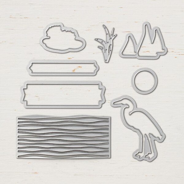 Lillypad Lake Bundle ( Dies and Stamps) Retired Stampin' Up! - Image 2