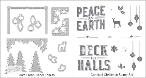 Carols of Christmas With Card Front Builder Dies BUNDLE - Image 2