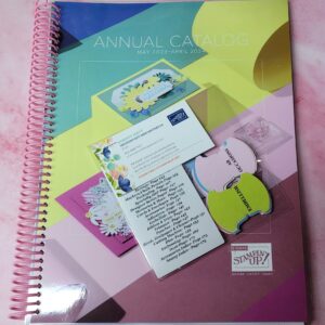 2023-2024 Annual Stampin' Up! Catalog - Spiral Bound With Tabs