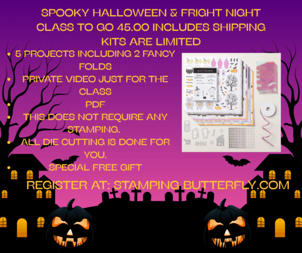 Spooky Halloween/Fright Night Class To Go Preorder